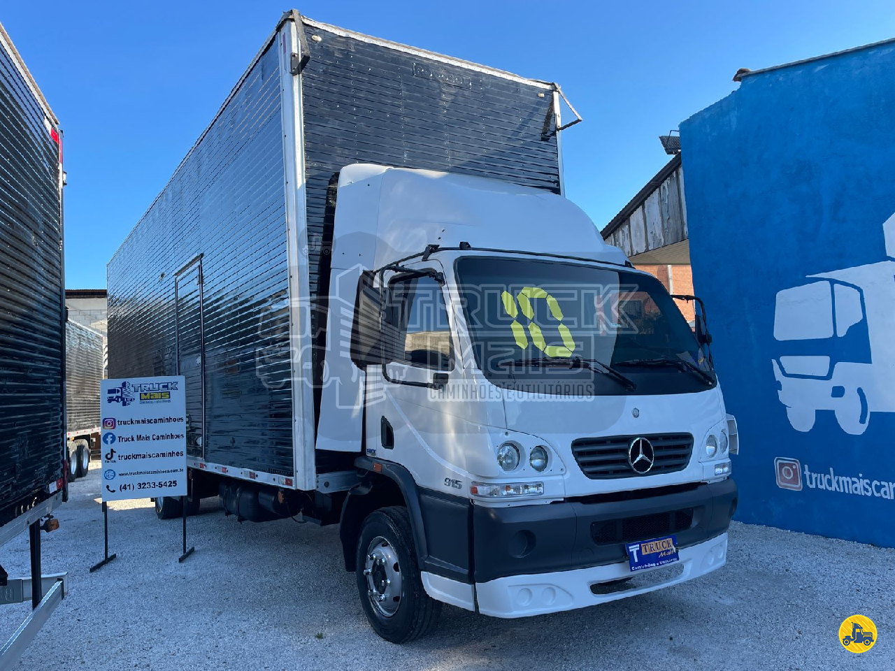 CAMINHAO MERCEDES-BENZ MB 915 Baú Furgão 3/4 4x2 Truck Mais Caminhões e Utilitários CURITIBA PARANÁ PR